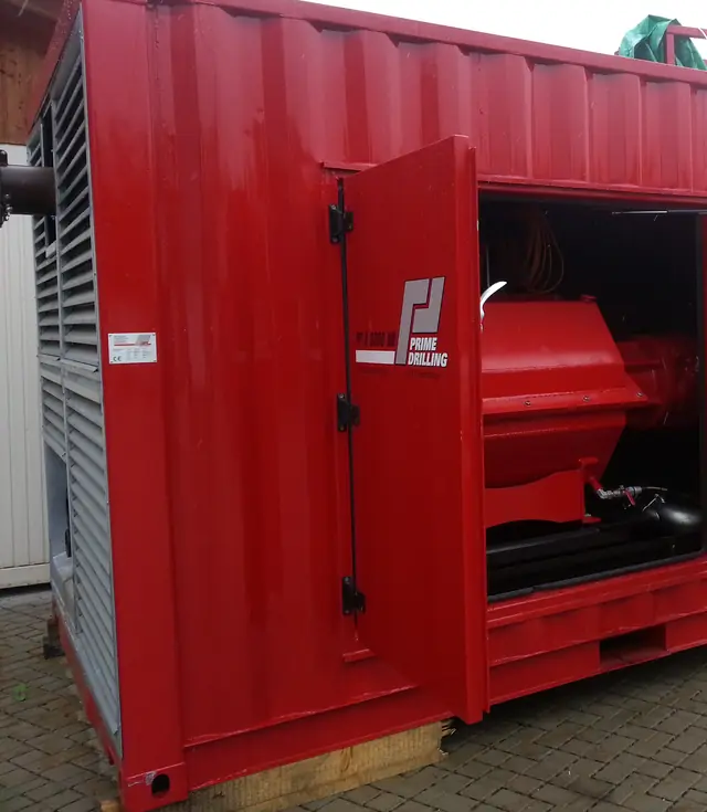 Насос высокого давления Prime Drilling PD X-3.000 в раме